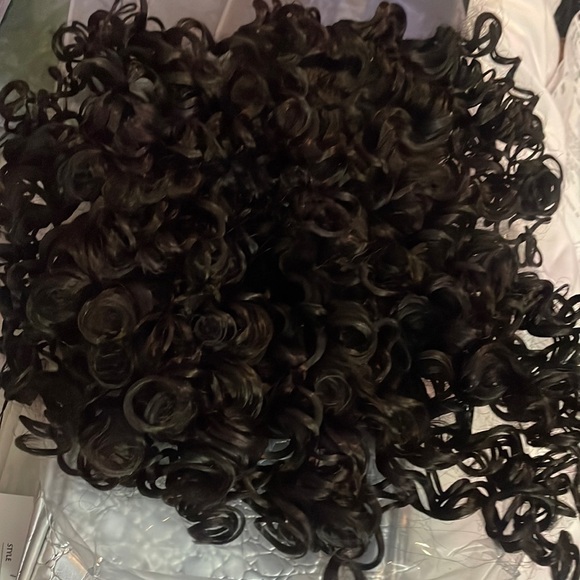 Human hair topper quick weave